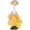 C, variant on Yellow Raincoat Porch Goose Outfit 2 Piece Set For 19-23 Inch Goose Statues Waterproof Style For Spring And Rainy Season Yard Decor