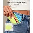 thumbnail image 2 of Fintie Credit Card Holder with ID Window, RFID Blocking PU Leather Slim Wallet Sleeve for Men Women, 2 of 10