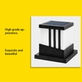 thumbnail image 4 of Matsuzay Pilar de luz solar Jardín al aire libre Paisaje Lámpara ajustable Impermeable Inalámbrico Recargable Iluminación Patio trasero Paisajismo Iluminación y accesorios Matsuzay HA072792-00B, 4 of 6