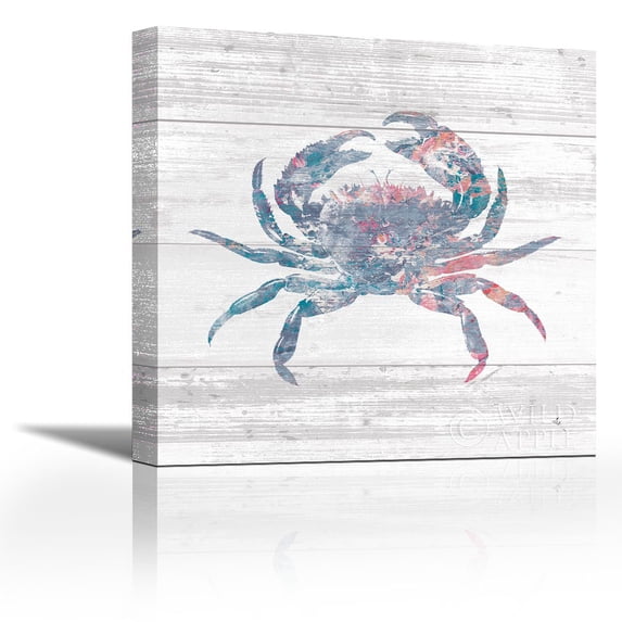 Ocean Life I - Contemporary Fine Art Giclee on Canvas Gallery Wrap - wall d?cor - Art painting - 24 x 24 Inch - Ready to Hang