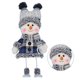 thumbnail image 5 of Figura Muñeco Nieve Felpa Tela Regalos Multiusos Navidad para, 5 of 9