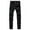 Black, variant on HBYJLZYG Mens Ripped Jeans, Slim-Fit Straight Pants Solid Color Casual Button Zipper Jeans Pants