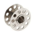 thumbnail image 2 of 10pcs Metal Rotary Bobbins for Household Sewing Machine Silver, 2 of 6