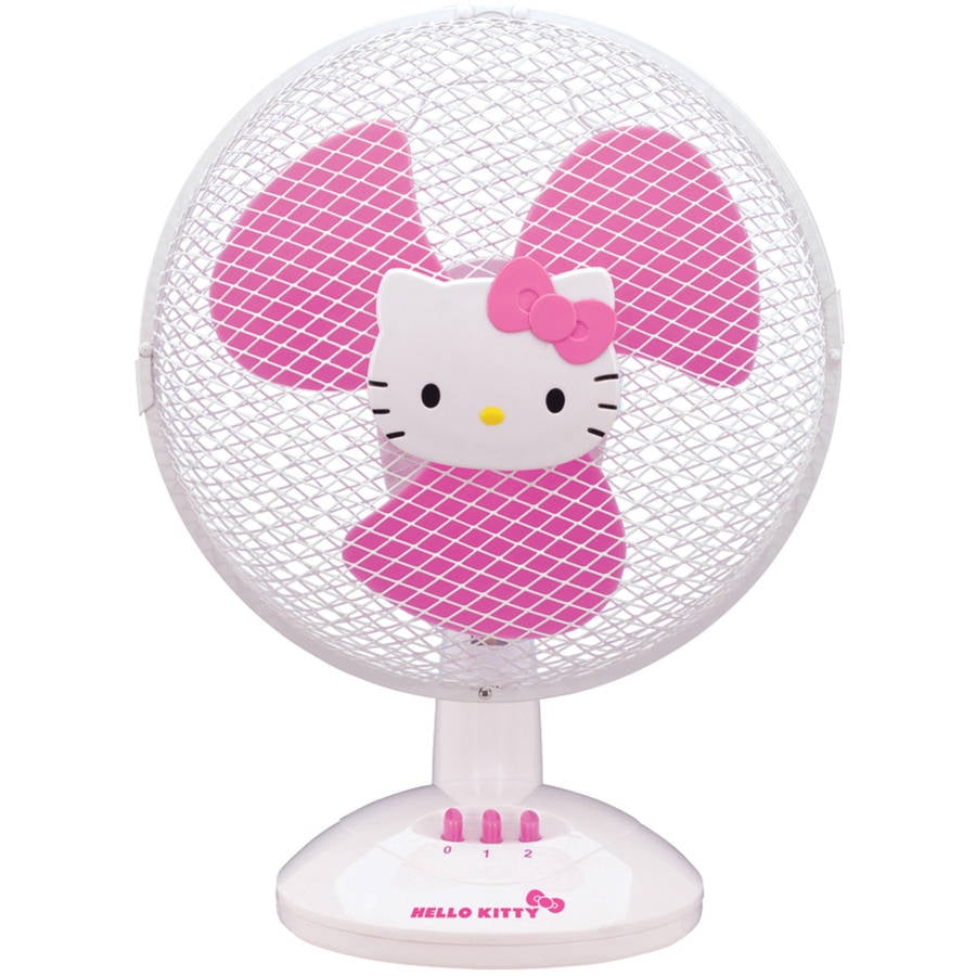 Hello Kitty Kt3070 Hello Kitty Table Fan Walmart Com