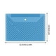 thumbnail image 3 of A4 Transparent Document Bag | Waterproof Plastic Archive Folder | Snap Fastener | Thickened Material | Fits 200 Sheets | 325x230mm | White Green Blue Yellow Red | Office Storage Organizer, 3 of 5