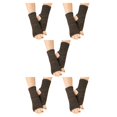 thumbnail image 2 of Calcetines de Ballet Jumpingount para Niñas, Calentadores de Piernas Tejidos de Invierno, Talla Única, 2 of 6