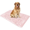 thumbnail image 1 of Dog Crate Bed Mat (36" X 23"), Soft Dog Bed Mat with Cute Stars, Personalized Dog Crate Pad, Anti-Slip Bottom, Machine Washable Kennel Pad, 1 of 5
