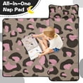 thumbnail image 4 of Brown and Pink Of Leopard Print Toddler Nap Mats for Kids Preschool,Sleeping Mat Bag or Kids,Toddler Sleeping Bag,Toddler Nap Mat or Daycare, 4 of 6