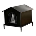 thumbnail image 3 of Casa para Gatos para Exteriores, Refugio para Gatos, Descanso Portátil, Accesorios únicos, Casa para Perros, Patas Elevadas para Exteriores, Granero E Largo 42cmx42cmx42cm, 3 of 8
