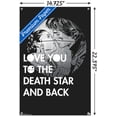 thumbnail image 3 of Star Wars: Saga - Love You Wall Poster with Push Pins, 14.725" x 22.375", 3 of 6