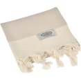 thumbnail image 3 of La Hammam Turkish Hand Towels Set of 2, 18"x36", Cotton, Ultra Soft, Absorbent & Quick Dry, Decorative Hand Towel for Bathroom, Kitchen, Hair, Dishcloth, Tea, Yoga, Face, Gym & Spa Diamond Beige, 3 of 3