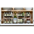 thumbnail image 3 of Spice Rack Organizer for Cabinet - Pull Out Double Tier Spice Rack 8-3/8"W x 10-3/8"D, 3 of 7