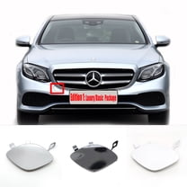 Trimla Front Tow Cover Fit 17-20 Mercede Benz E W213 LUXURY BASE for E200 E220 E250 E300 E350 E400 E500 E550 2017 2018 2019 2020 bumper towing Hook Eye Cap A2138850222