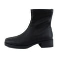 thumbnail image 2 of Aerosoles Dazzy Women's Boots Black Pebbled Stretch Faux Leather Size 9 M, 2 of 8
