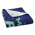 thumbnail image 2 of Mandalorian The Child Yoda Adorable Kids Child Disney Silk Touch Throw Blanket with Sherpa Reverse, 46 x 60 inches, 2 of 4