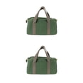 thumbnail image 3 of Speravity Bolsa de transporte de almacenamiento de herramientas mecánicas, organizador de correa para el hombro, bolsa con cierre de cremallera, bolsa de verde 12 pulgadas 2piezas Speravity CBP100557, 3 of 5