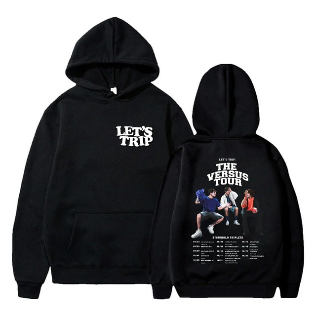 Sturniolo Triplets Hoodie Let's Trip Merch 2023 The Versus Tour Hooded Sweatshirt
