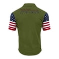 thumbnail image 4 of CONZONE 250Th Anniversary Usa Mens Polo Shirt Short Sleeve 250 Years July 4Th Polo Shirt for Men Patriotic Usa Star Striped Graphic Breathable Loose Fit Cozy Summer Golf Shirts, 4 of 5