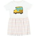 thumbnail image 3 of Inktastic Cute School Bus Girls Toddler Dress, 3 of 5