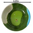 thumbnail image 2 of Hand Painted Resin Bowl Decorative Figurine – Themed Home Desk Funny for Lovers Men Dad Husband Storage Dish for Keys O Leftover Storage Meal Prep Freezer Storage Lunch Storage Food Storage Boxes, 2 of 2