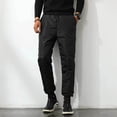 thumbnail image 2 of YUELONGHU Adult Men Casual Pants Kaki Pants for Men Men Inside and Outside Wear Cold Warm Thick High Waist Loose Large Size Elastic Pants, 2 of 7
