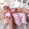 thumbnail image 4 of Muñeca Reborn BABESIDE Little Angel de 20 pulgadas con acceso., 4 of 8