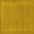 thumbnail image 1 of Ahgly Company Indoor Square Abstract Yellow Contemporary Area Rugs, 4' Square, 1 of 4