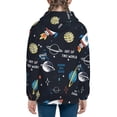 thumbnail image 6 of Kdxio Space Pattern Kids Boys Girls Zip Up Hoodie 3D Printed Hooded Sweatshirt Hoody Coat with Pocket 7-12 Y-Small, 6 of 6