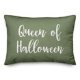 thumbnail image 2 of Creative Products Queen Of Halloween in Green 14 x 20 Spun Poly Pillow, 2 of 3