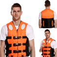 thumbnail image 2 of Gilet de Ski de Natation Universel (Orange XXL), 2 of 5