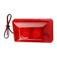 thumbnail image 3 of Mini Sirène Stroboscopique Piézo 12V Alarme Filaire avec Son Haute 115dB -123,1 x Sirène,Rouge, 3 of 6