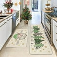 thumbnail image 6 of Todaioua Christmas Kitchen Rugs Set of 2 Merry Christmas Tree Kitchen Mats Winter Holiday Christmas Rug Non-Slip Floor Mat Xmas Farmhouse Decorations for Home Kitchen Bathroom - 16x24 and 16x47 Inch, 6 of 6
