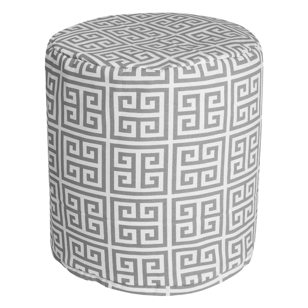 Majestic Home Goods Towers Indoor Outdoor Ottoman Pouf