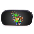 thumbnail image 1 of Minecraft Pencil Case Boy Girl Student Large Capacity Stationery Bag, 1 of 1