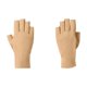 thumbnail image 2 of Guantes táctiles de terciopelo alemán de medio dedo para mujer, ideales para invierno, Rkxzt, 2 of 8