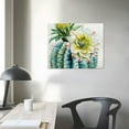 thumbnail image 4 of Orinice Cactus Flower Fine Art Aesthetic Poster Print Wall Painting for Home Decor - Living Room, Bedroom, Office, Bathroom Wall Decor 16x12in, 4 of 6