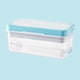 thumbnail image 4 of Advancent Molde para cubitos de hielo, lavable, reutilizable, Color sólido, 32 rejillas, barra de cocina, Club, cubitos de hielo, bandeja de Mostrada Azul 1 Capa, 4 of 6