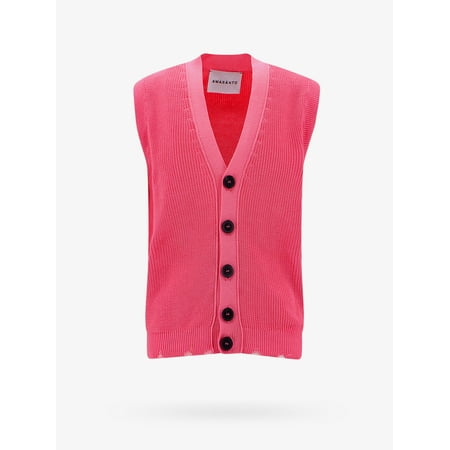 

AMARANTO VEST MAN Pink KNITWEAR