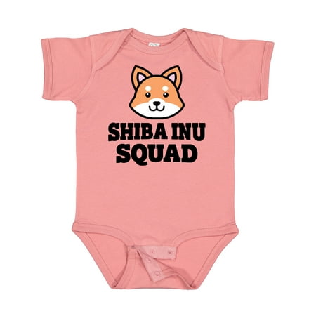 

Inktastic Dog Shiba Inu Squad Gift Baby Boy or Baby Girl Bodysuit