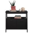 thumbnail image 4 of Sauder Trestle Engineered Wood Lateral File Cabinet in Raven Oak Finish, 4 of 11