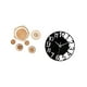 thumbnail image 5 of Manualidades de pared,Decoración para colgar en la pared,ratán artesanal tejido,Reloj de pared grande,Reloj de pared acrílico silencioso moderno,Reloj de pared grande para, 5 of 8