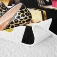 thumbnail image 5 of Erosebridal Fashion Women Gifts Twin Quilt Set For Adults,Chic Cheetah Print High Heels Twin Coverlet Set,2 Pieces, 5 of 7
