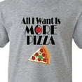 thumbnail image 4 of Inktastic All I Want is More Pizza Youth T-Shirt, 4 of 5