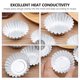 thumbnail image 2 of 46 moldes de aluminio para tartaletas de huevo, moldes gruesos para cupcakes y muffins., 2 of 7