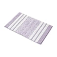 thumbnail image 5 of Striped Thick Fluffy Microfiber Bathroom Rug, Non Slip Latex Absorbent Gradient Stripe Bath Mat for Shower Entry Floor, 5 of 6