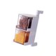 thumbnail image 3 of Caja de condimentos Caja de almacenamiento de condimentos montada en la pared Recipiente giratorio para tarros de especias de cocina, 2 capas, Blanco AweSitey HA003754-03, 3 of 7