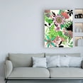 thumbnail image 3 of Trademark Fine Art 'Floral Paradise I' Canvas Art by Melissa Wang, 3 of 3