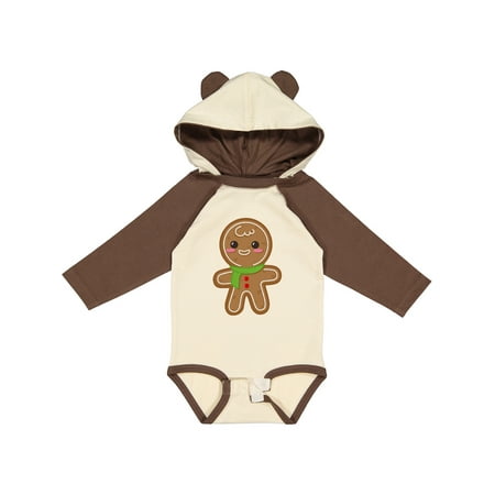 

Inktastic Gingerbread Christmas Gift Baby Boy or Baby Girl Long Sleeve Bodysuit