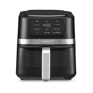 Gourmia Digital 3qt Air Fryer with Guided Cooking Prompts Black