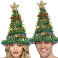 thumbnail image 1 of Gorro de fiesta con diseño de árbol de Navidad para hombre y mujer, unisex, venta al por mayor, 1 of 1